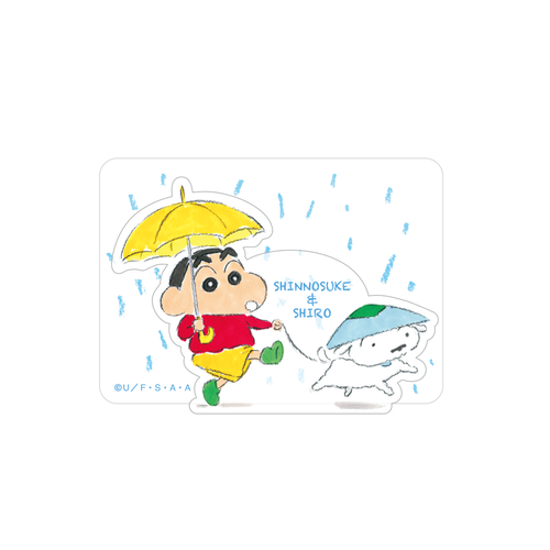 クレヨンしんちゃん アクリルクリップスタンド rainy days | クレヨン